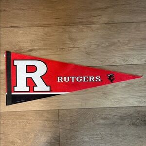 Rutgers University Red Pennant